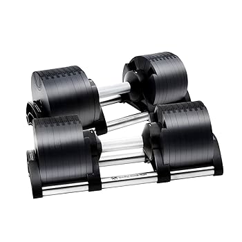 FLEXBELL 可変式ダンベル 32kg 片側② Amazon | FlexBell(フレックスベル)2kg刻みブラック 32kg 2個